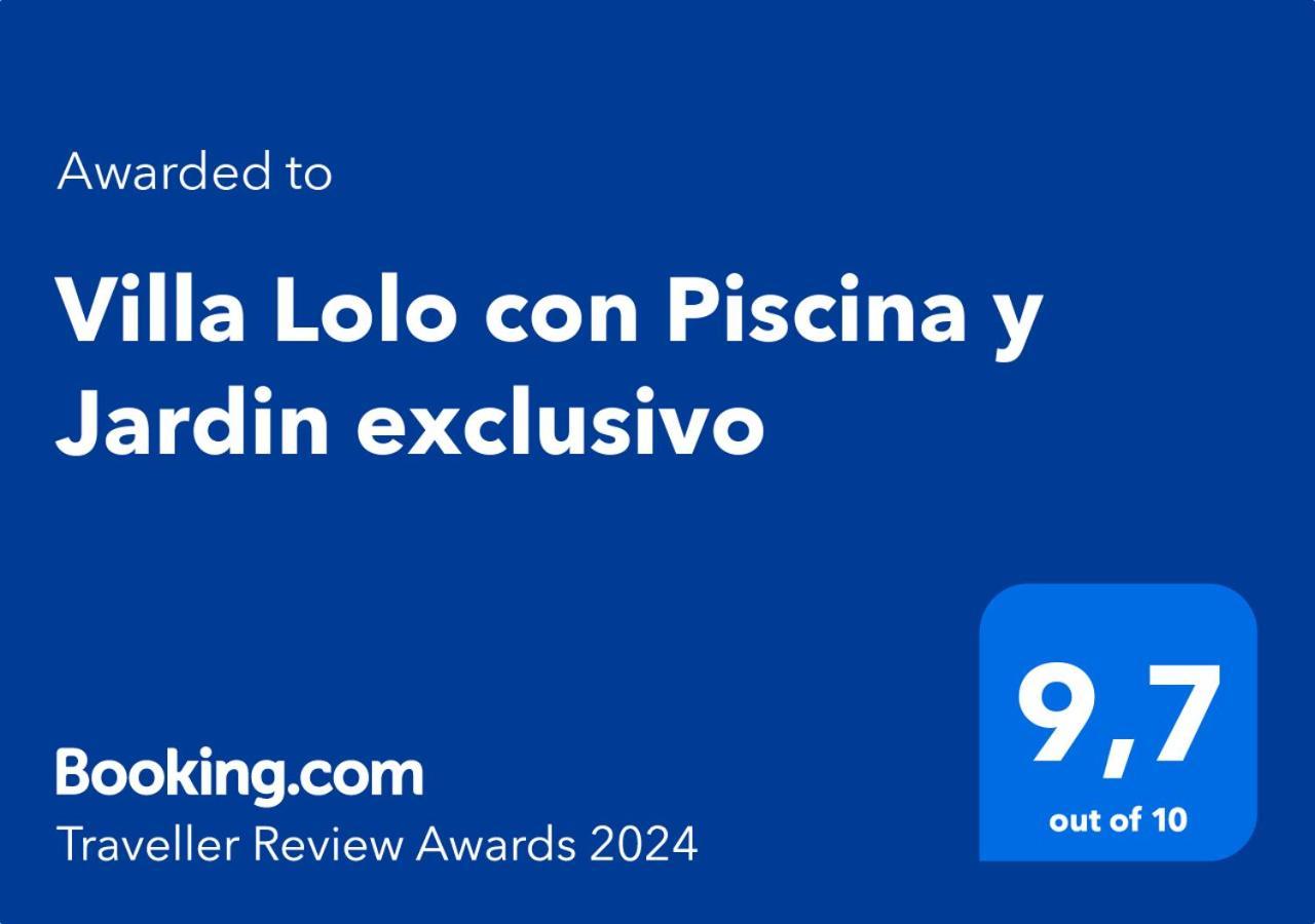 Villa Lolo De Design Con Piscina, Jardin Y Parking Exclusivo Chiclana de la Frontera Extérieur photo